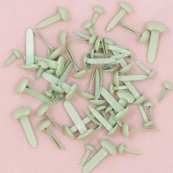 Set de 50 Brads Mint Green Mi Tienda de Arte


