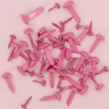 Craftelier Set of 50 Brads Bubblegum

