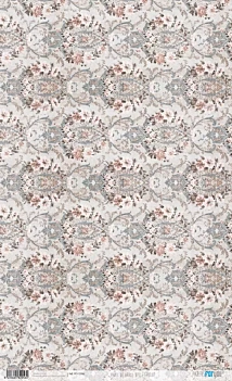 Papel de arroz filigranas flores Belle Époque PapersForYou 54x33cm
