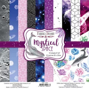 Kit de Scrapbooking Mystical Space Fabrika Decoru 20x20cm