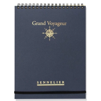 Sennelier Grand Voyageur Aquarell Reiseblock 16x21cm 90g/m²