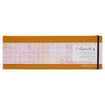 Sennelier Handgefertigter Aquarell-Block 20B 10x30cm 300g/m²