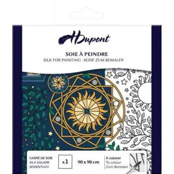 Pañuelo 100% seda Astral Clairefontaine 90x90cm