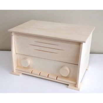 Radio Box Legno 20.5X32X22cm