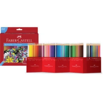 Faber Castell Tin of 60 colouring pencils 