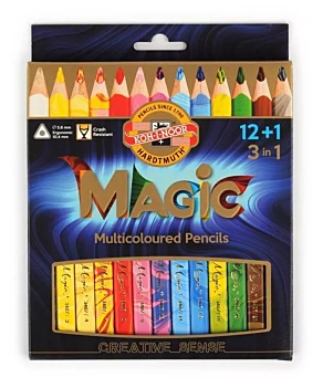 13 Magic Koh-I-Noor pencils Box
