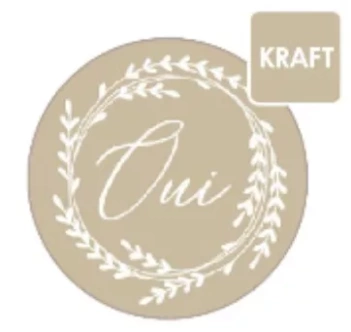 Stickers Oui Kraft On se Marie Artemio 