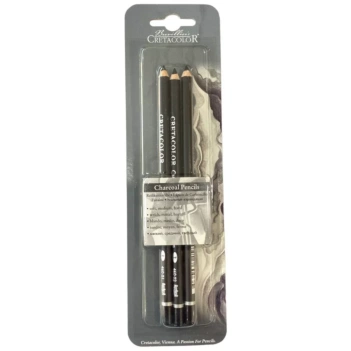 Set di 3 matite carboncino Cretacolor