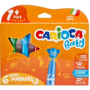 Carioca Set 6 Teddy markers