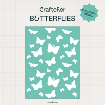 Carpeta de embossing Feathers Craftelier