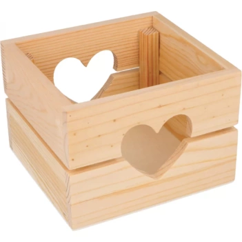 Artemio Gestanzte Holzbox Herz