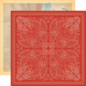 Papel 3"x4" Journaling Cards Cowboys Carta Bella 30x30cm