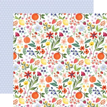 Fruit Blossoms Fruit Stand Carta Bella Paper 30x30cm