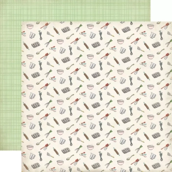 Papel Baking Journaling Cards Roll With It Carta Bella 30x30cm