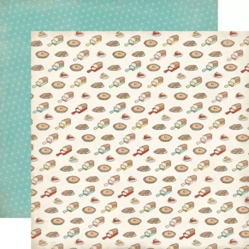 Papel 4"x4" Journaling Cards Roll With It Carta Bella 30x30cm