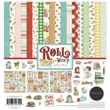 Cardstock stickers Roll With It Carta Bella 30x30cm