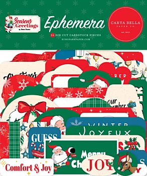Stansen Ephemera Seizoensgroeten Carta Bella