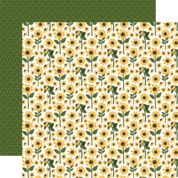 Papel Muli Journaling Cards Sunflower Summer Carta Bella 30x30cm