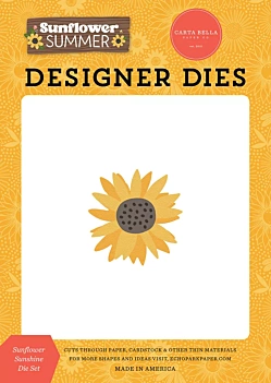 Troquel Stand Tall Sunflower Sunflower Summer Carta Bella