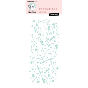 Studio Light Creative Craftlab Stencil Template Splatters