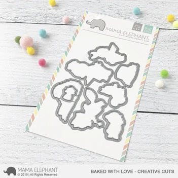 Troquel A Cookie Christmas Mama Elephant