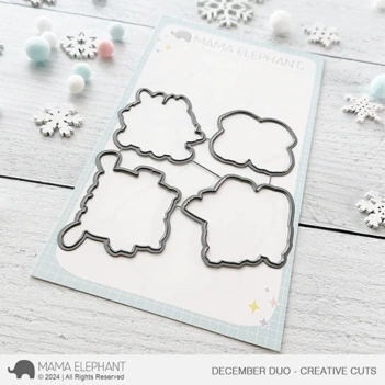 Troquel December Duo Mama Elephant