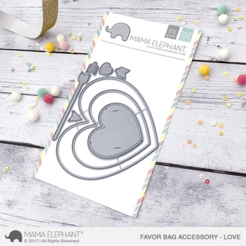 Troquel Favor Bag Accessory Halloween Mama Elephant