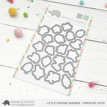 Troquel Little Bunny Agenda Mama Elephant