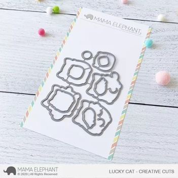 Troquel Lucky Cat Mama Elephant

