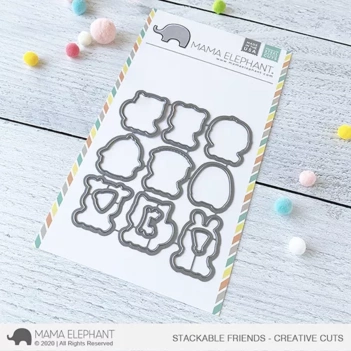 Troquel Stackable Friends Mama Elephant
