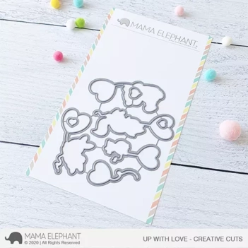 Troquel Up with Love Mama Elephant

