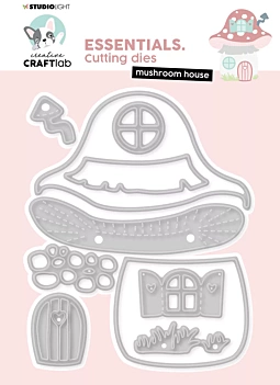 Mushroom House Essentials Creative Craflab Studio Light Die Set