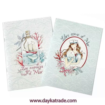 Dayka Message in a Bottle Set van 2 Notitieboekjes