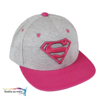Rosa Superman-Kappe