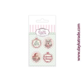 Die-cuts recortables Adorada Navidad Dayka