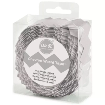 Washi Tape Chevron Plata We R Memory Keepers