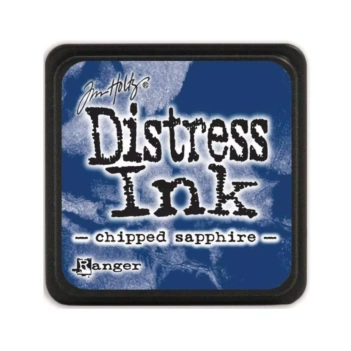Encre MINI Distress Chipped Sapphire. Tim Holtz M42