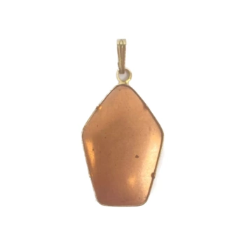 Pendentif en forme de pentagone pour l'émaillage