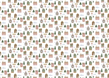 Papel de arroz Muérdago Candy Christmas PapersForYou 54x33cm
