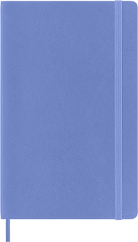 Cuaderno azul claro liso tapa blanda Classic Moleskine 13x21cm