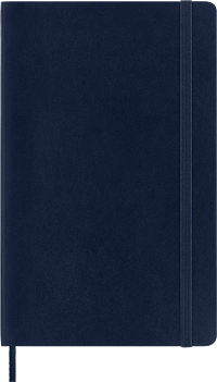 Moleskine Classic Notizbuch Saphir Blue Kariert 13x21cm