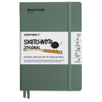 Cuaderno Sketchnote Journal Oliva Leuchtturm1917 A5 120g/m²
