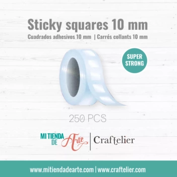 Craftelier Adhesive Squares 10mm