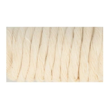 Cordón de Algodón Crema Artemio 35m

