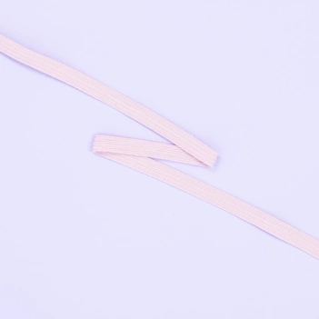 Cuerda elástica plana Rosa Bebé Craftelier 5mm