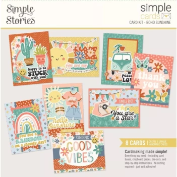 Simple Stories Boho Sunshine Kit Collectors Essential 30x30cm