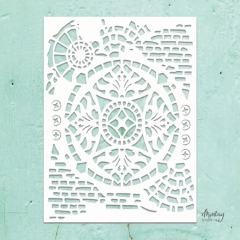 Plantilla de Stencil Kreativa Ornaments Mintay 15x20cm