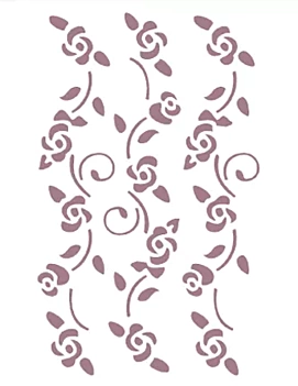 Modello stencil (15x21 cm) D-122