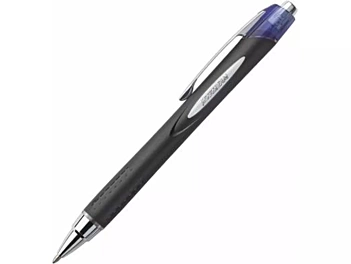 Penna a sfera retrattile Jetstream Blue Uni-Ball da 1 mm