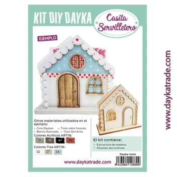 Dayka Kit DIY Napkin Box One Little House